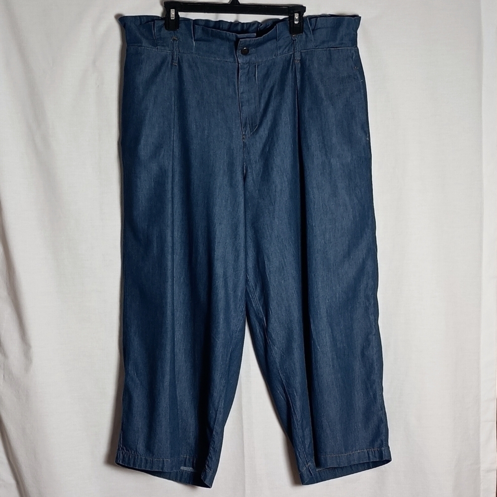 Eloquii Blue Wide Leg Pants